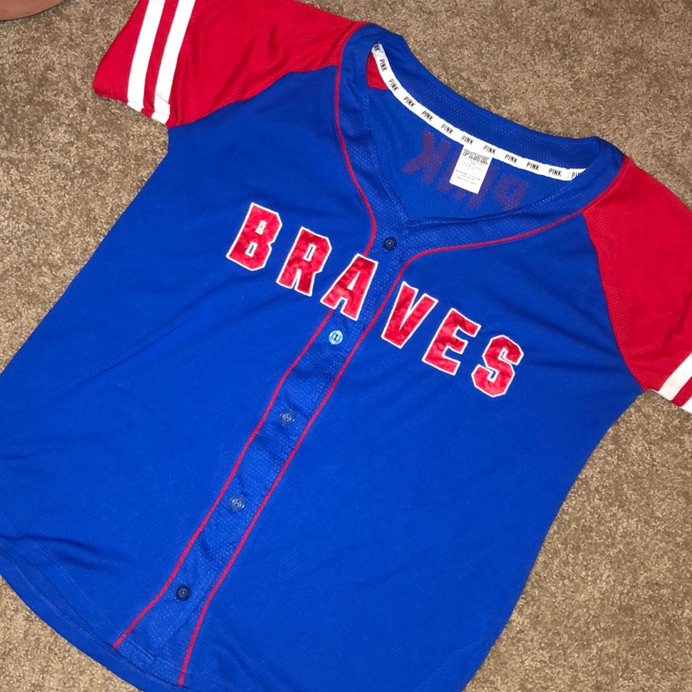 Like new Atlanta Braves Jersey from PINK Size L